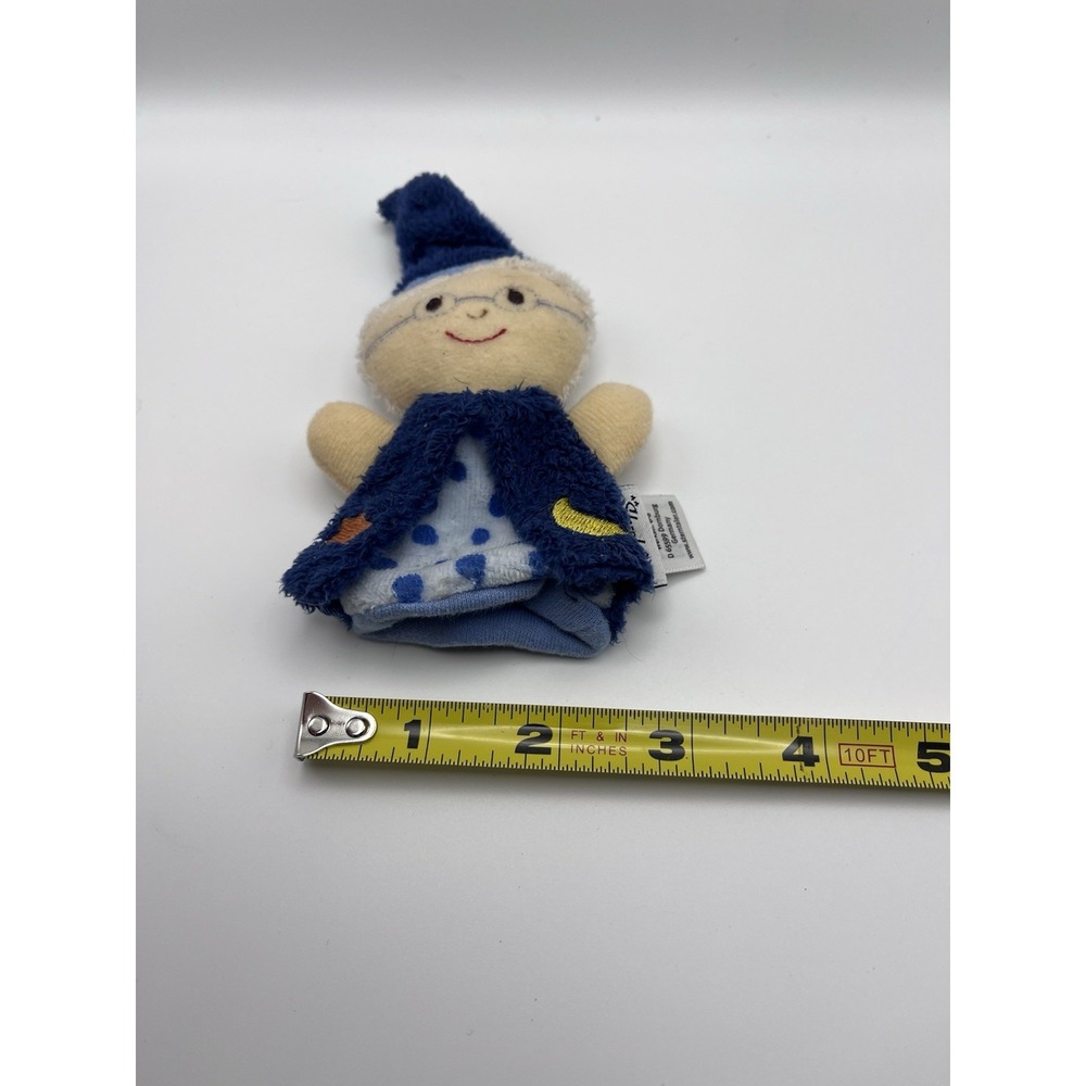 Sterntaler Wizard Finger Puppet Blue Moon & Stars Plush Storytelling Toy Germany - Picture 10 of 10